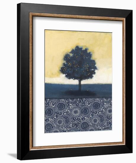 Blue Lemon Tree I-Norman Wyatt Jr.-Framed Art Print