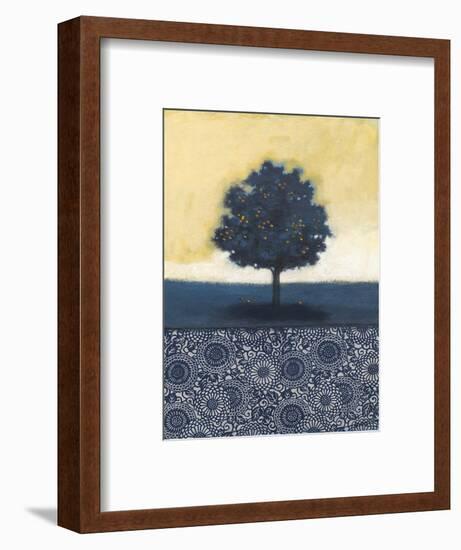 Blue Lemon Tree I-Norman Wyatt Jr.-Framed Art Print