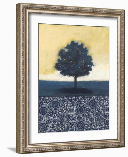 Blue Lemon Tree I-Norman Wyatt Jr.-Framed Art Print