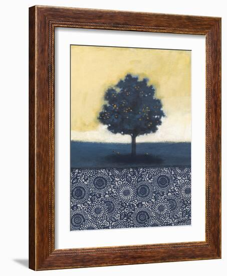 Blue Lemon Tree I-Norman Wyatt Jr.-Framed Art Print