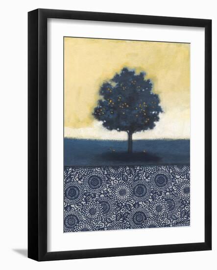 Blue Lemon Tree I-Norman Wyatt Jr.-Framed Art Print