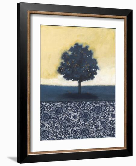 Blue Lemon Tree I-Norman Wyatt Jr.-Framed Art Print