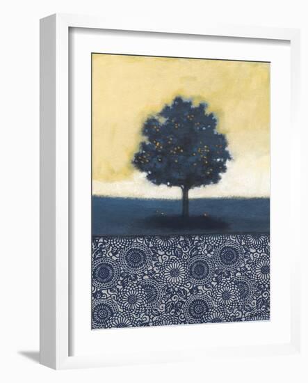 Blue Lemon Tree I-Norman Wyatt Jr.-Framed Art Print