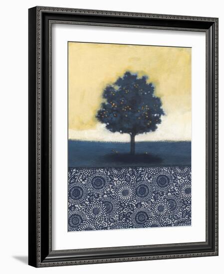 Blue Lemon Tree I-Norman Wyatt Jr.-Framed Art Print