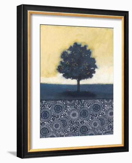 Blue Lemon Tree I-Norman Wyatt Jr.-Framed Art Print