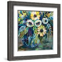 Blue Light-Jeanette Vertentes-Framed Art Print