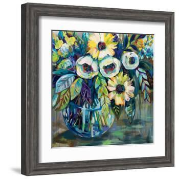 Blue Light-Jeanette Vertentes-Framed Art Print