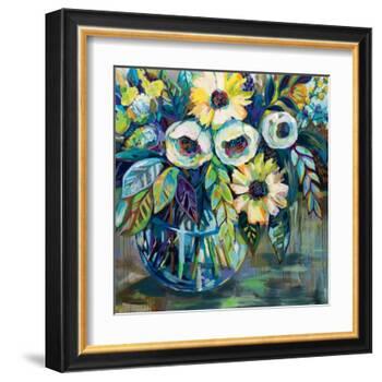 Blue Light-Jeanette Vertentes-Framed Art Print
