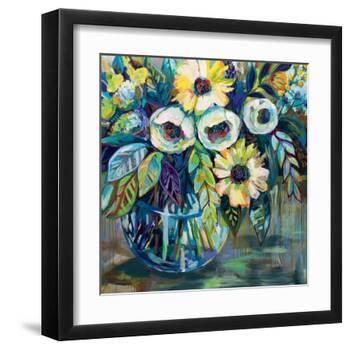 Blue Light-Jeanette Vertentes-Framed Art Print