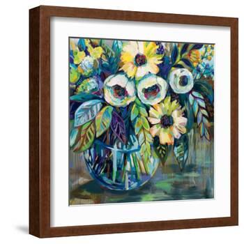 Blue Light-Jeanette Vertentes-Framed Art Print