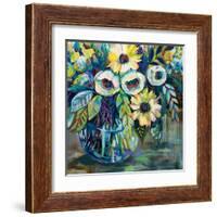 Blue Light-Jeanette Vertentes-Framed Art Print