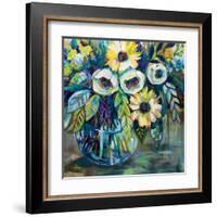 Blue Light-Jeanette Vertentes-Framed Art Print