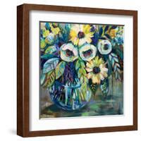 Blue Light-Jeanette Vertentes-Framed Art Print