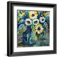 Blue Light-Jeanette Vertentes-Framed Art Print