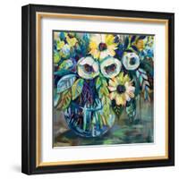 Blue Light-Jeanette Vertentes-Framed Art Print