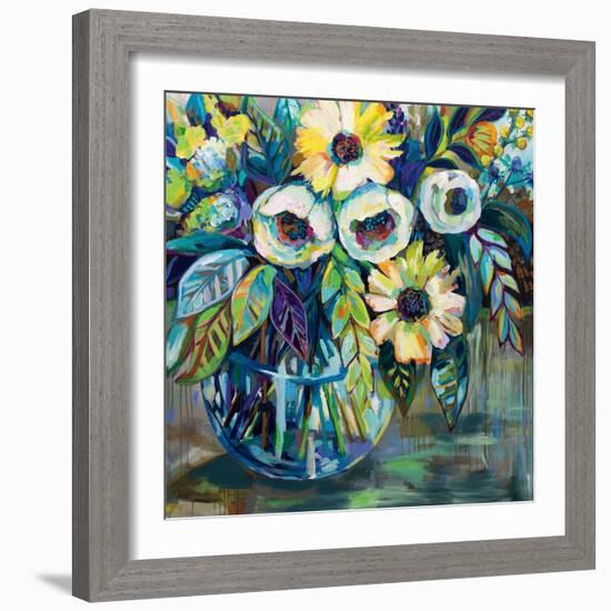 Blue Light-Jeanette Vertentes-Framed Art Print