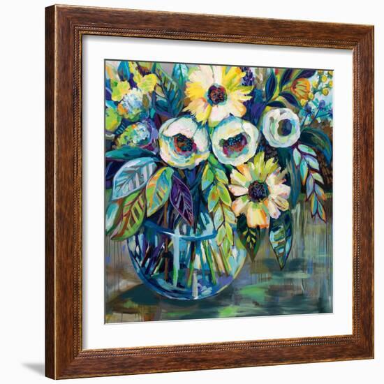 Blue Light-Jeanette Vertentes-Framed Art Print