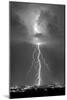 Blue Lightning BW-Douglas Taylor-Mounted Photo