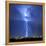 Blue Lightning Sq-Douglas Taylor-Framed Stretched Canvas