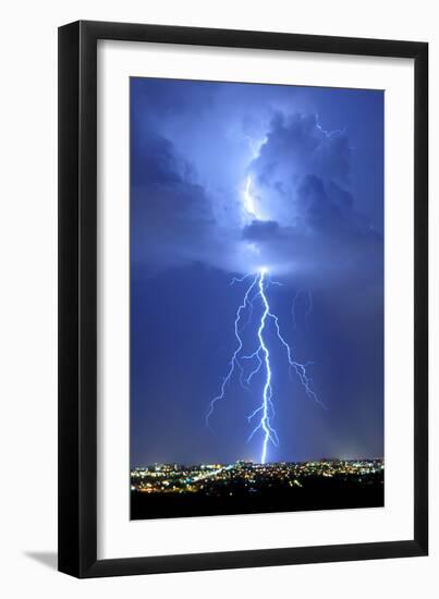 Blue Lightning-Douglas Taylor-Framed Photo