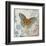 Blue Linen Butterfly-Alan Hopfensperger-Framed Art Print