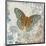 Blue Linen Butterfly-Alan Hopfensperger-Mounted Art Print