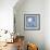 Blue Linen I-Megan Meagher-Framed Art Print displayed on a wall
