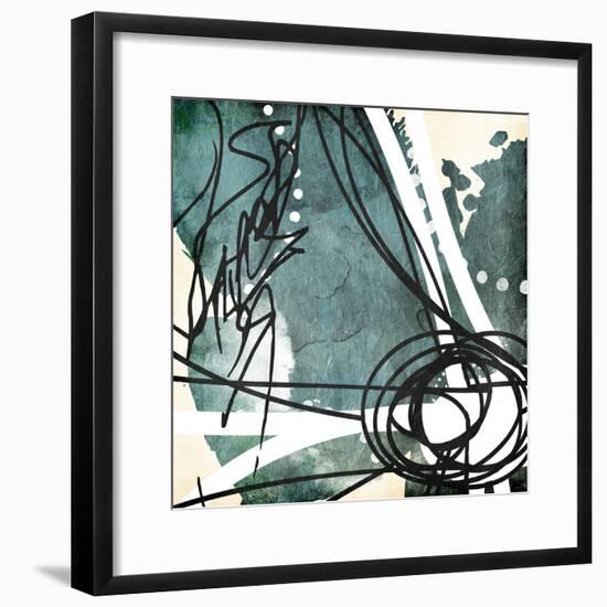 Blue Lines Day Two-Milli Villa-Framed Art Print