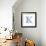 Blue Liquid Water Alphabet With Splashes And Drops - Letter K--Vladimir--Framed Premium Giclee Print displayed on a wall