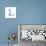 Blue Liquid Water Alphabet With Splashes And Drops - Letter L--Vladimir--Art Print displayed on a wall