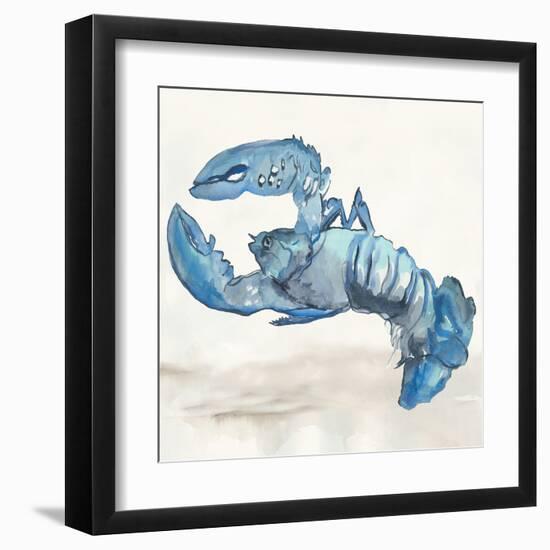 Blue Lobester I-Jacob Q-Framed Art Print