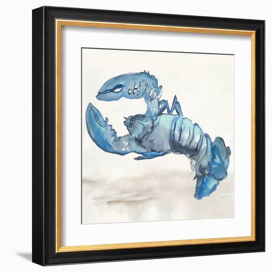 Blue Lobester I-Jacob Q-Framed Art Print