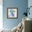 Blue Logic-Jill Martin-Framed Art Print displayed on a wall