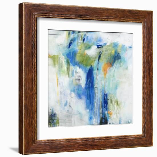 Blue Logic-Jill Martin-Framed Art Print