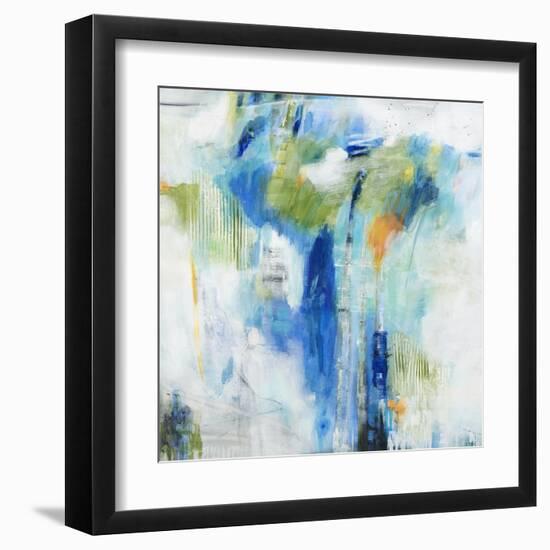 Blue Logic-Jill Martin-Framed Art Print