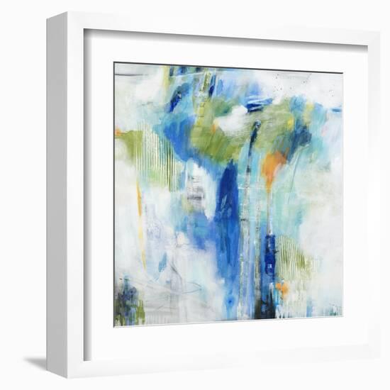 Blue Logic-Jill Martin-Framed Art Print