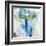 Blue Logic-Jill Martin-Framed Art Print