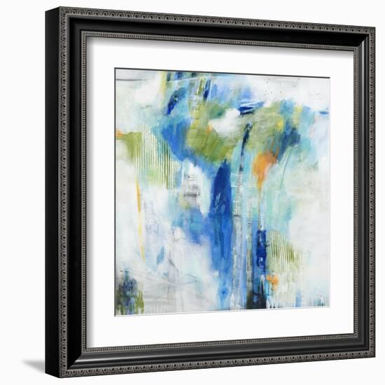 Blue Logic-Jill Martin-Framed Art Print