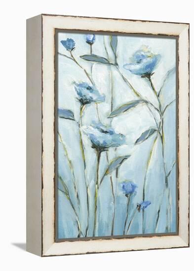 Blue Love-Christina Long-Framed Stretched Canvas