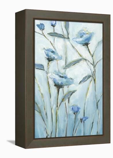 Blue Love-Christina Long-Framed Stretched Canvas