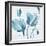 Blue Magnolias II-Lanie Loreth-Framed Art Print