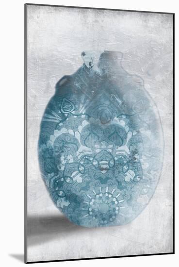 Blue Mandala Smoke Mate-OnRei-Mounted Art Print
