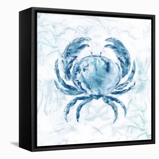 Blue Marble Coast Crab-null-Framed Stretched Canvas