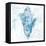 Blue Marble Coast Shell-null-Framed Stretched Canvas