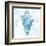 Blue Marble Coast Shell-null-Framed Art Print