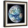Blue Marble Image of Earth (2005)-null-Framed Premium Photographic Print