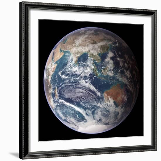 Blue Marble Image of Earth (2005)-null-Framed Photographic Print