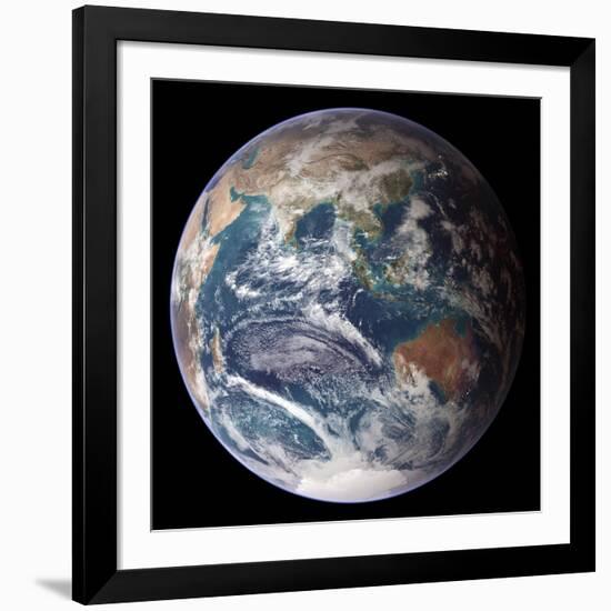 Blue Marble Image of Earth (2005)-null-Framed Photographic Print