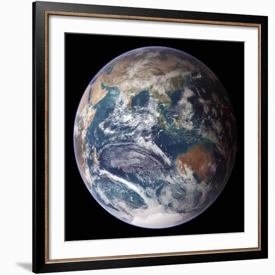 Blue Marble Image of Earth (2005)-null-Framed Photographic Print