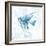 Blue Marble Tropical Fish-null-Framed Art Print